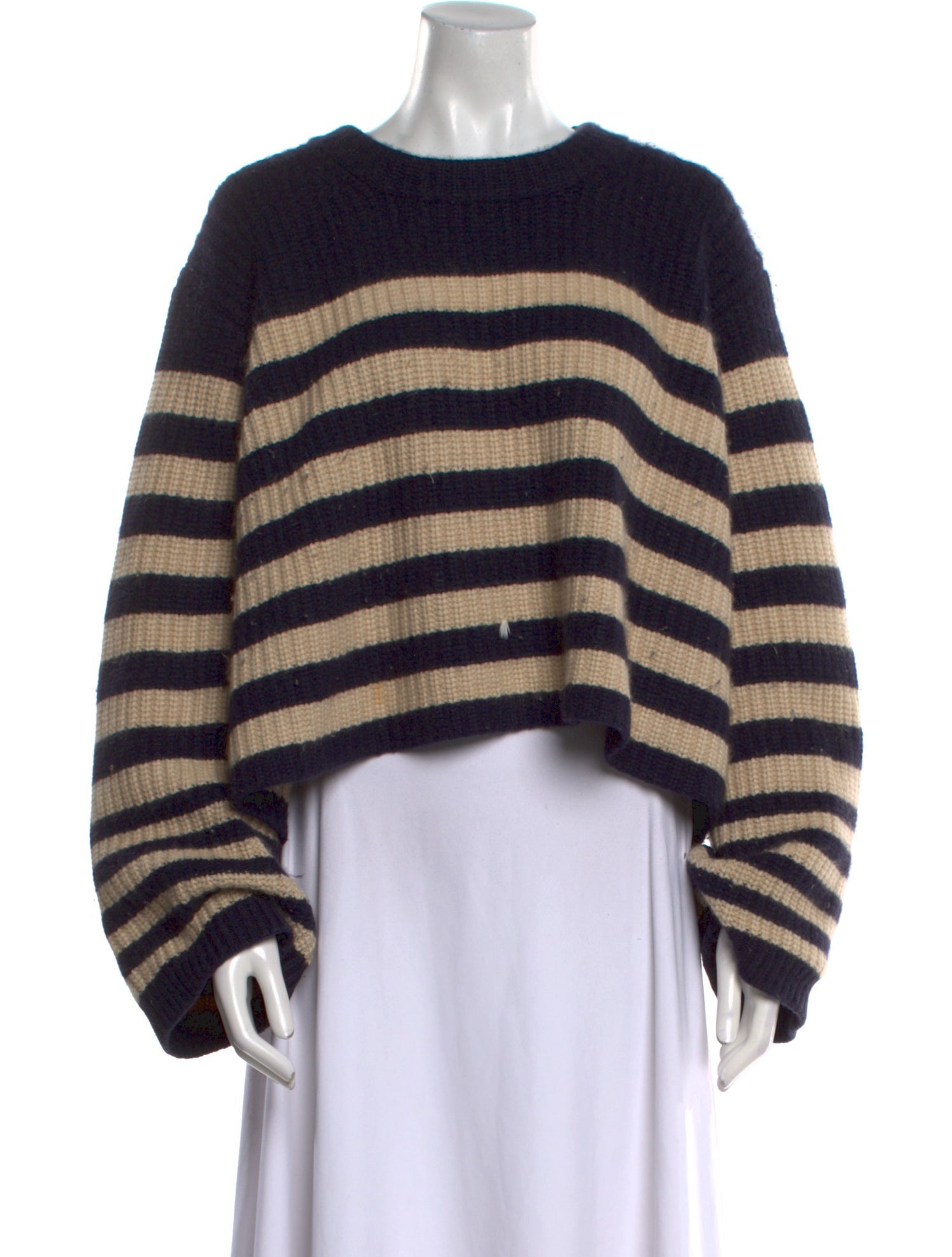 Khaite Cashmere Striped Sweater