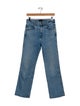 Khaite High-Rise Straight Leg Jeans