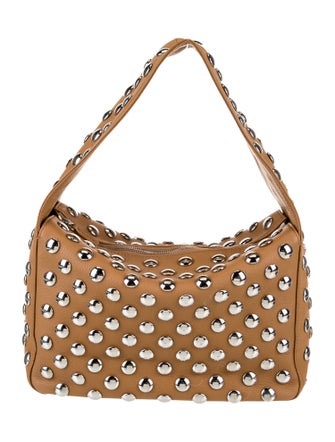 Khaite Leather Top Handle Bag