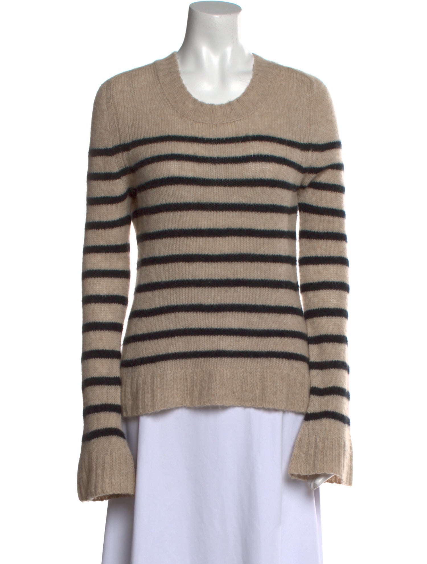 Khaite Cashmere Striped Sweater