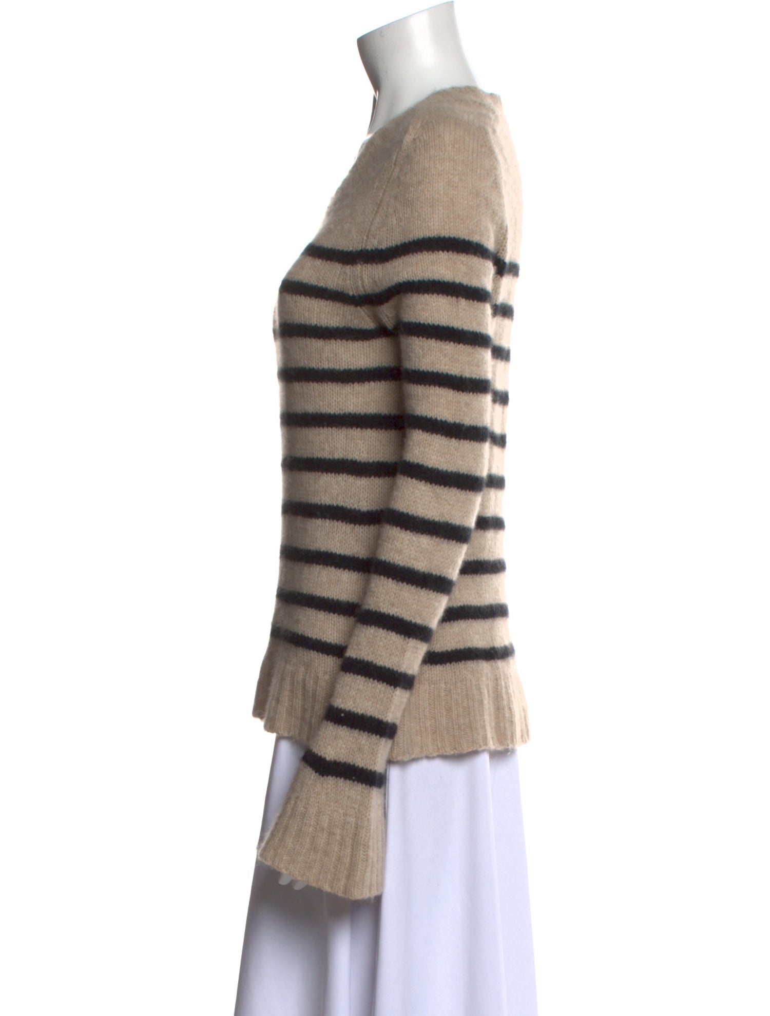 Khaite Cashmere Striped Sweater