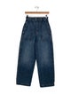 Khaite High-Rise Wide Leg Jeans