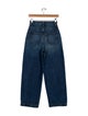 Khaite High-Rise Wide Leg Jeans
