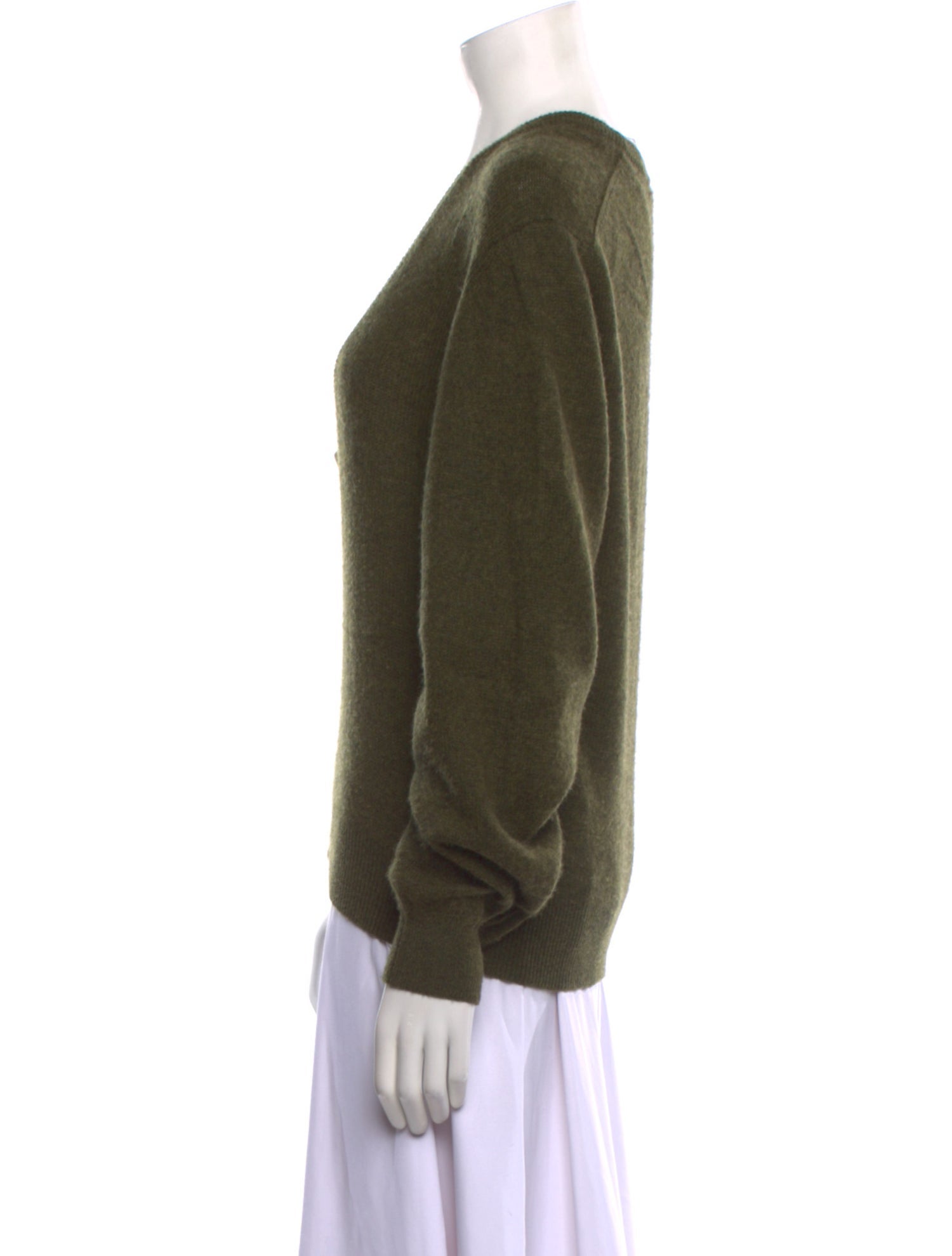 Khaite Cashmere V-Neck Sweater