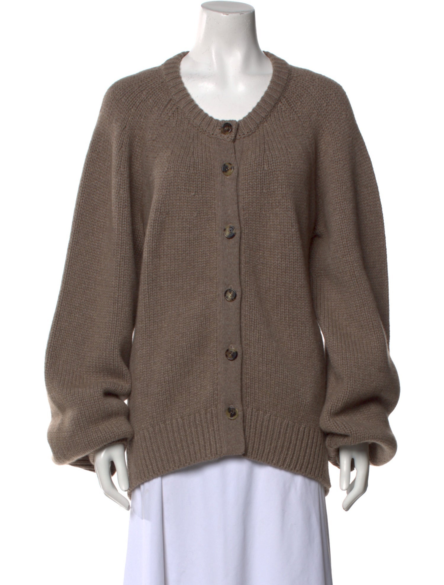 Khaite Cashmere Scoop Neck Sweater w/ Tags