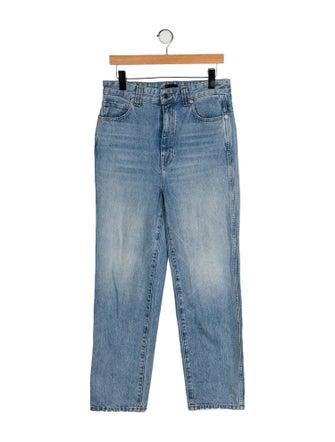 Khaite Martin Straight Leg Jeans