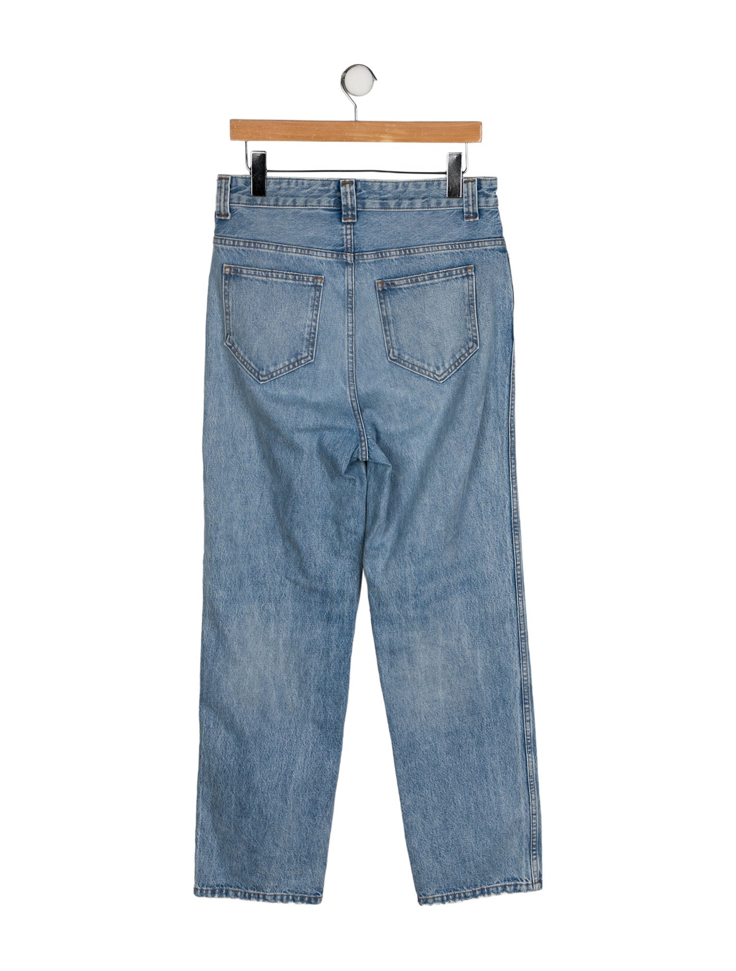 Khaite Martin Straight Leg Jeans