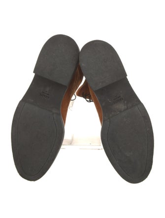 Khaite Suede Combat Boots