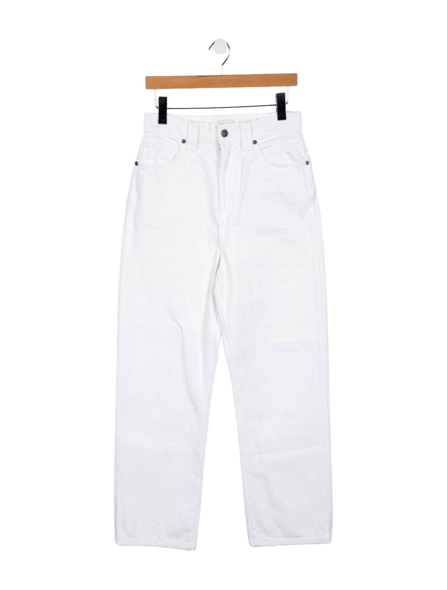 Khaite High-Rise Straight Leg Jeans w/ Tags