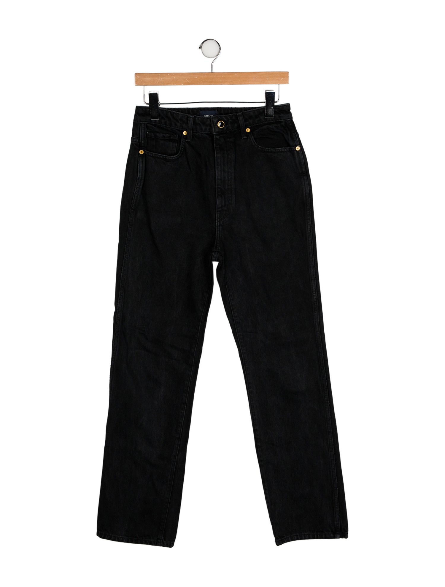 Khaite Abigail Straight Leg Jeans