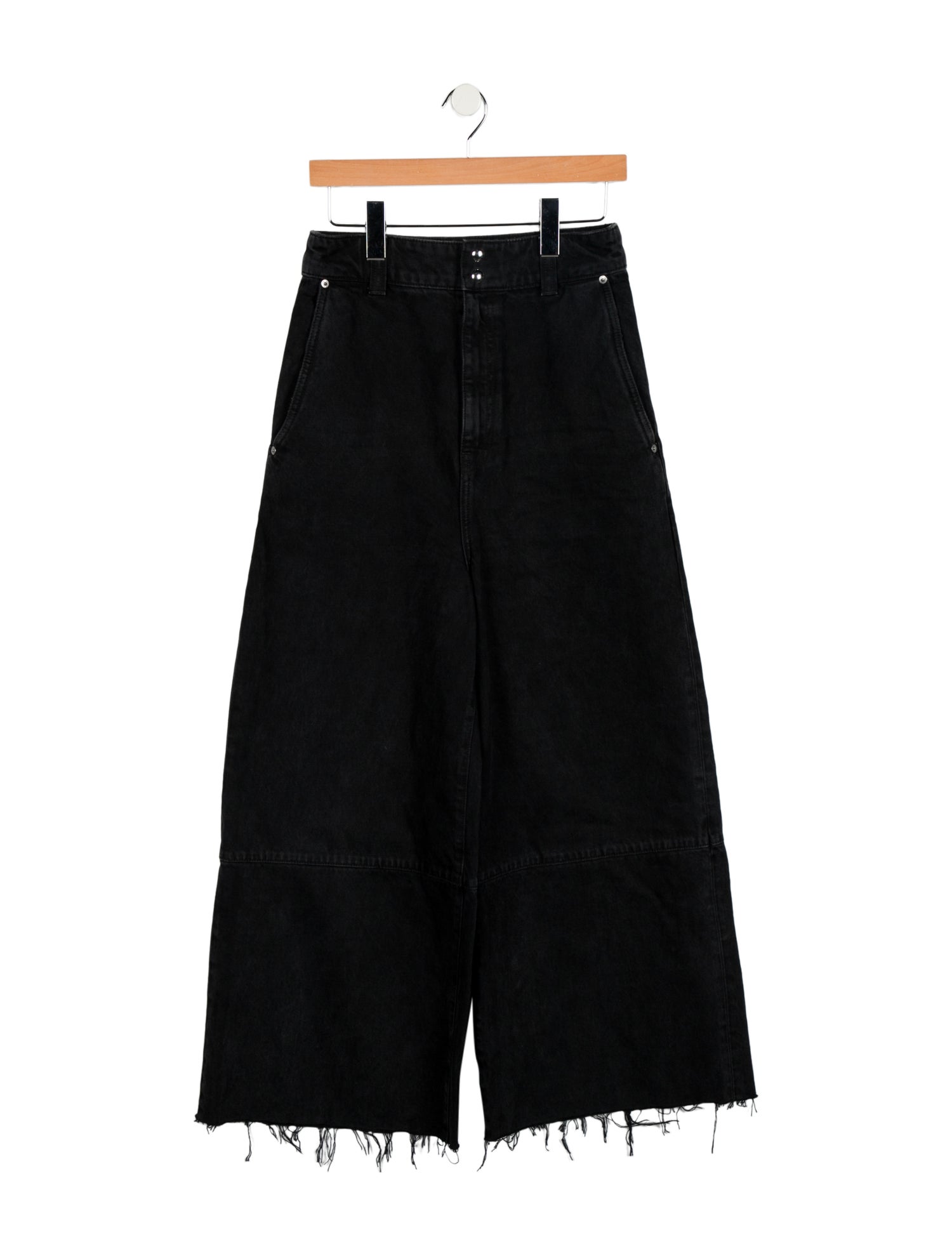 Khaite High-Rise Wide Leg Jeans