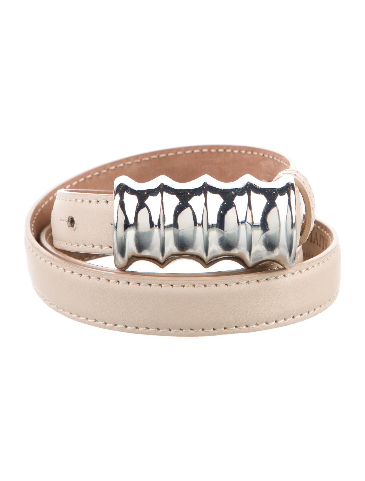 Khaite Skinny Leather Belt