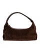 Khaite Suede Top Handle Bag