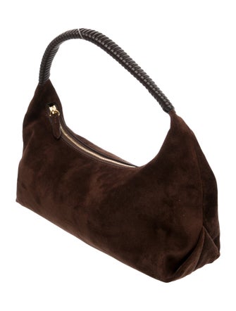 Khaite Suede Top Handle Bag