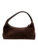 Khaite Suede Top Handle Bag