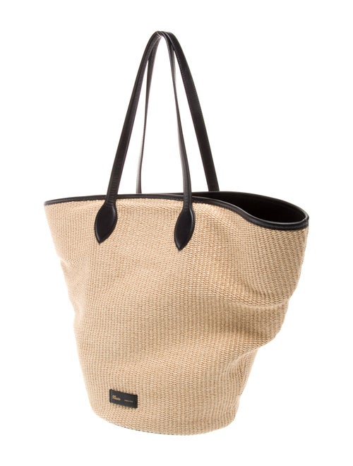 Khaite Raffia Tote