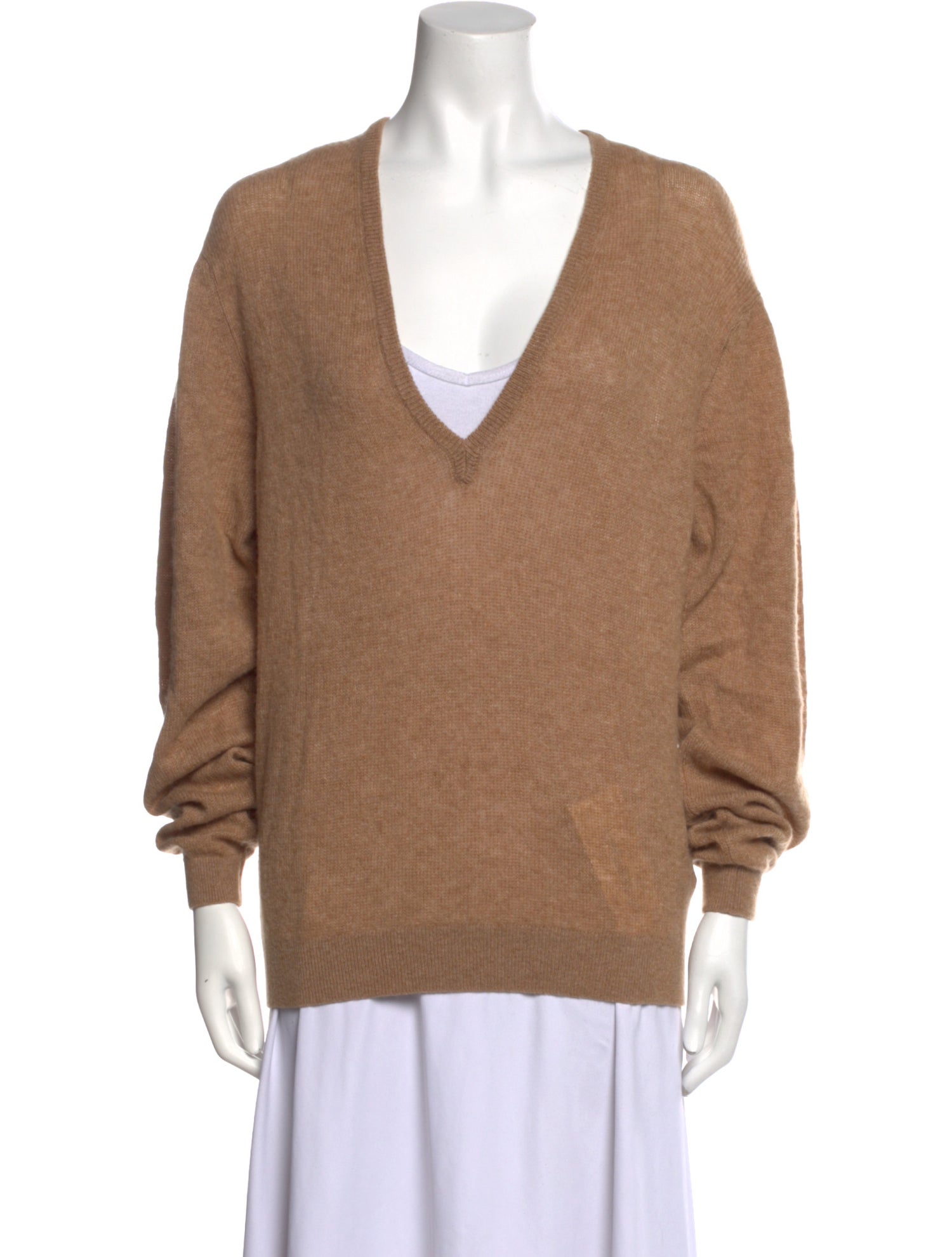 Khaite Cashmere V-Neck Sweater