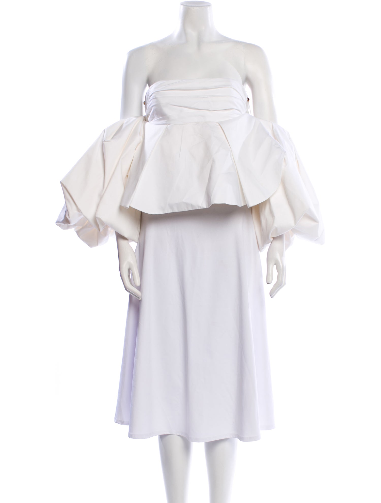 Khaite Off-The-Shoulder Three-Quarter Sleeve Top