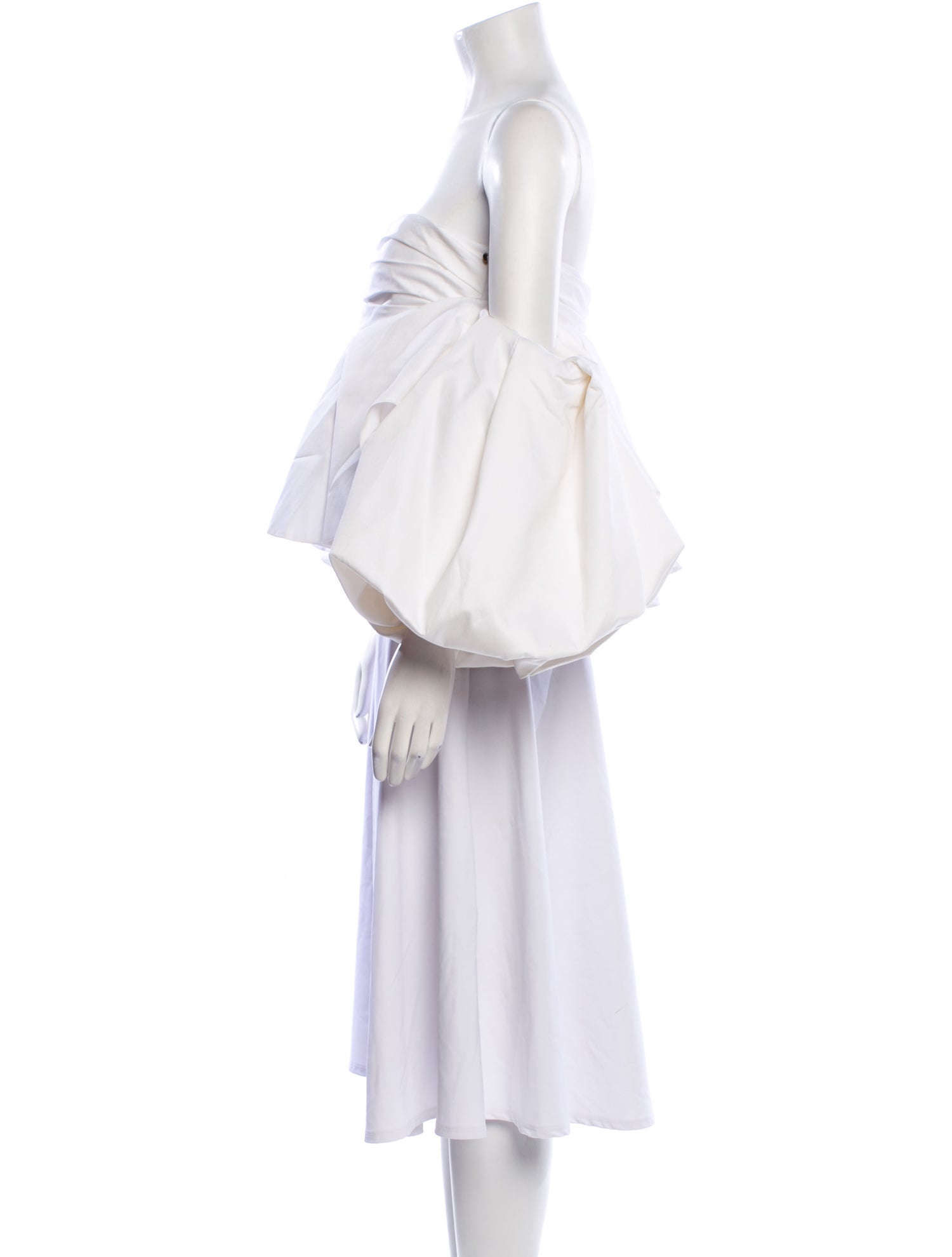 Khaite Off-The-Shoulder Three-Quarter Sleeve Top