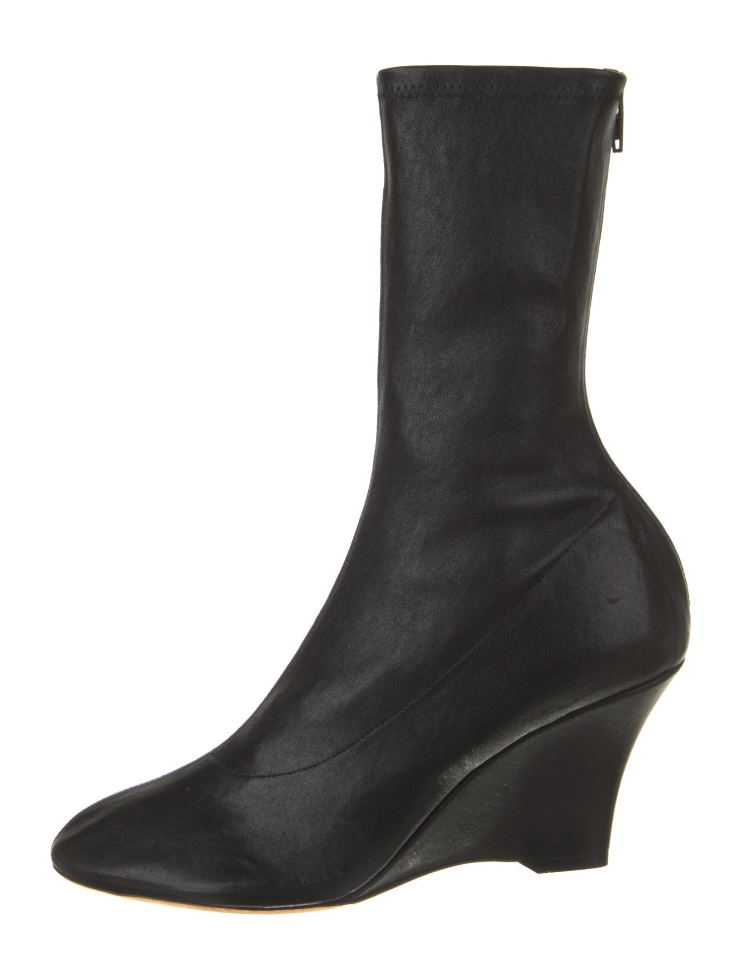 Khaite Leather Sock Boots