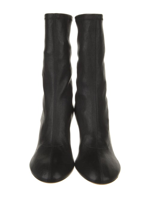 Khaite Leather Sock Boots