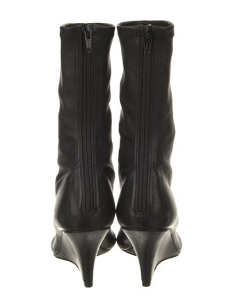 Khaite Leather Sock Boots