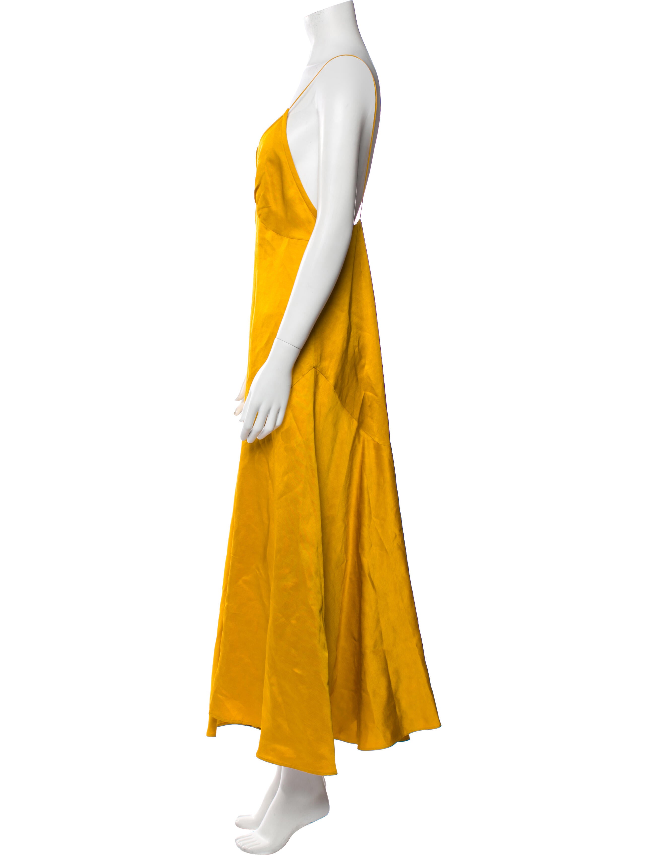 Khaite Linen Knee-Length Dress