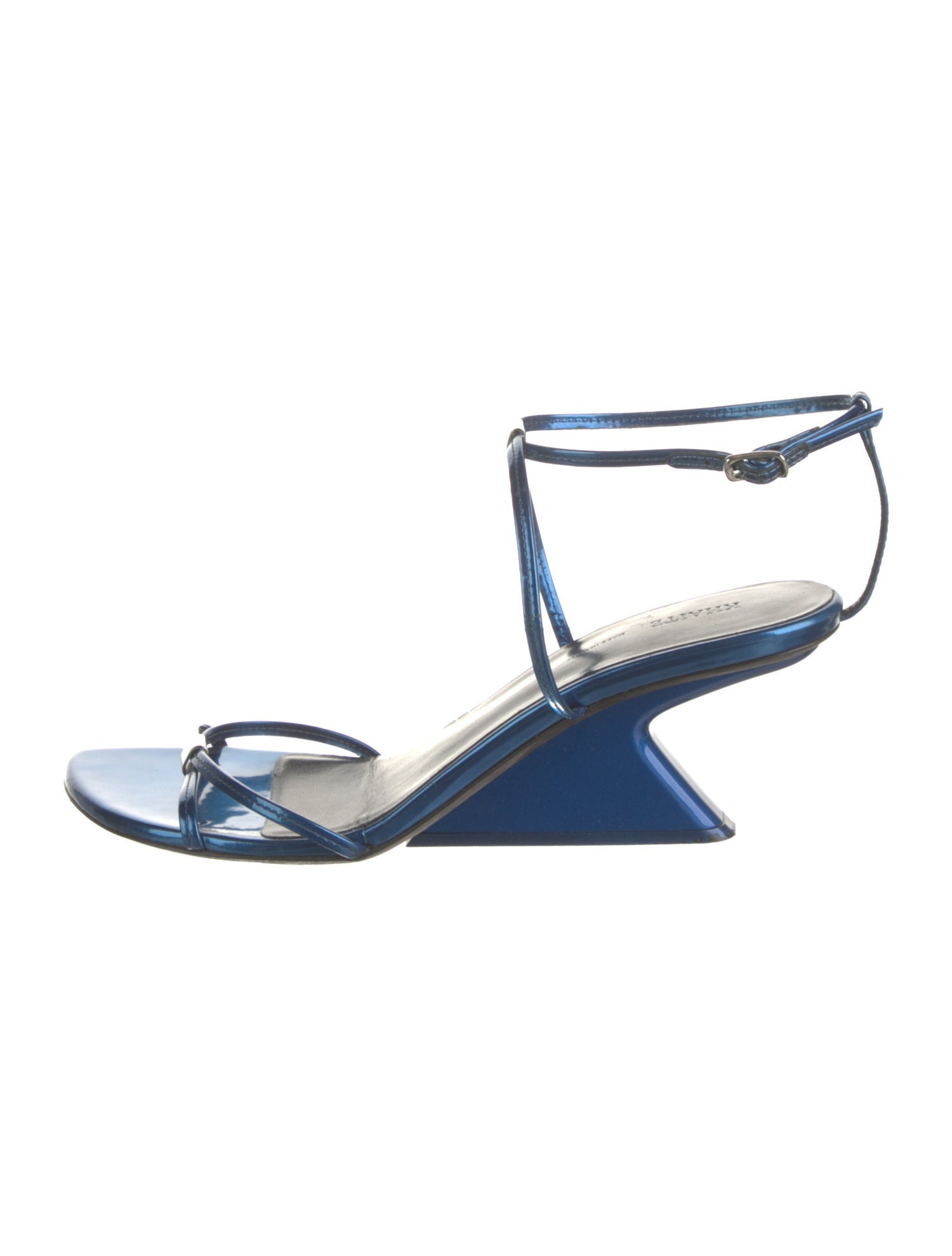 Khaite Patent Leather Sandals
