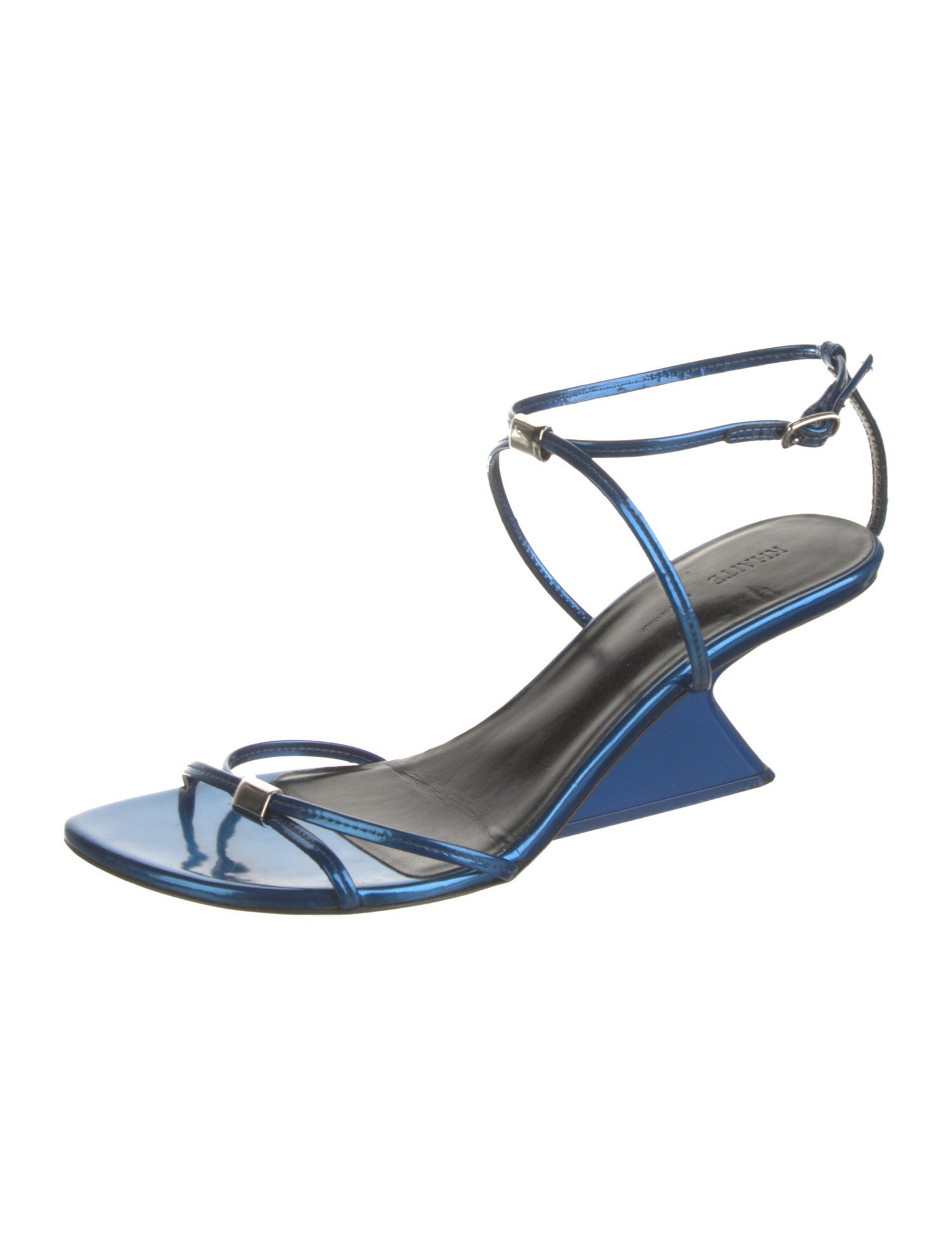 Khaite Patent Leather Sandals