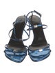 Khaite Patent Leather Sandals