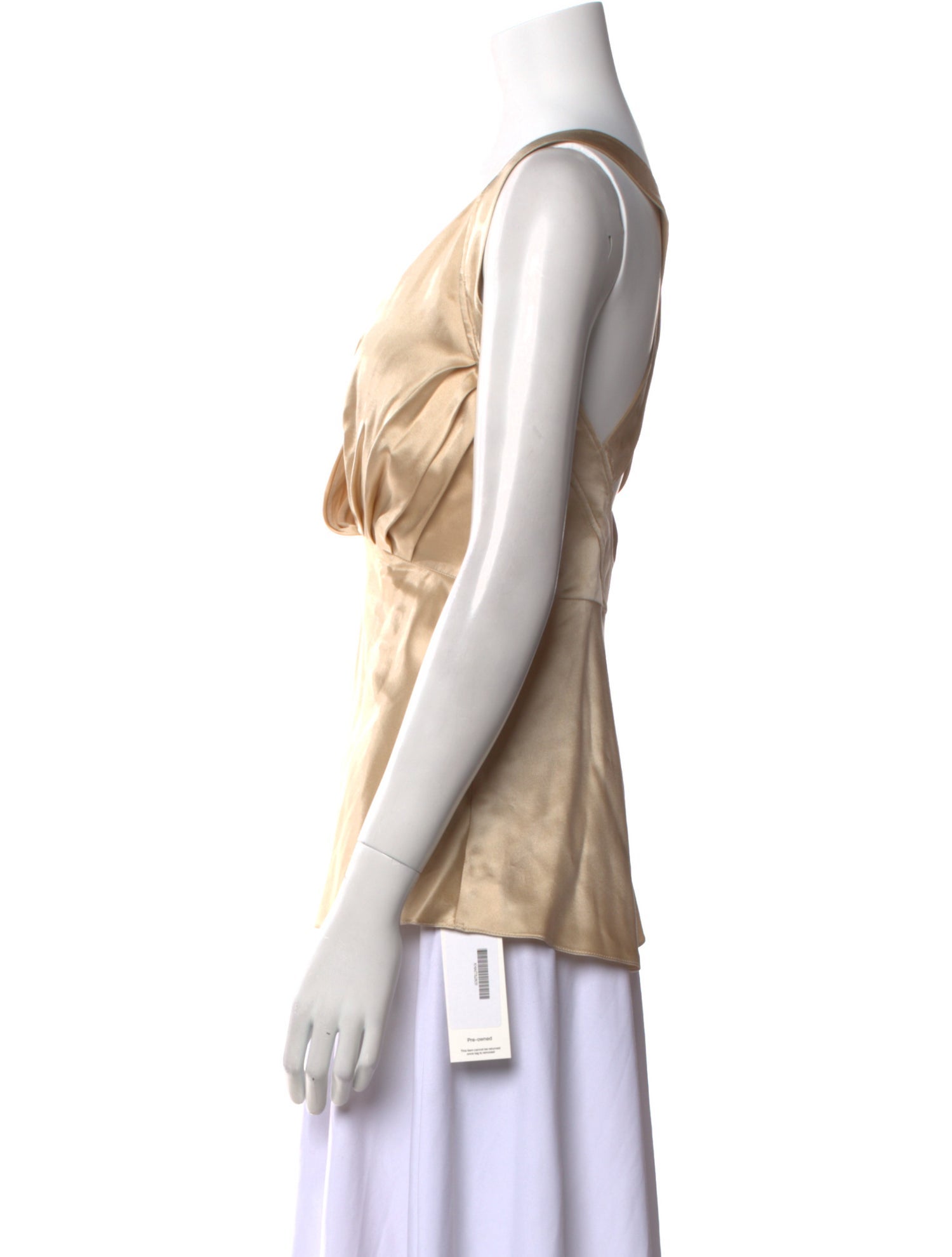 Khaite Silk V-Neck Blouse