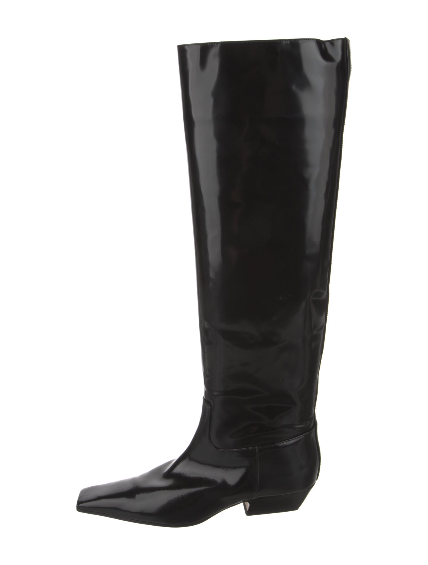 Khaite Leather Riding Boots