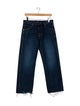 Khaite Mid-Rise Wide Leg Jeans