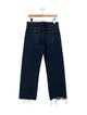 Khaite Mid-Rise Wide Leg Jeans