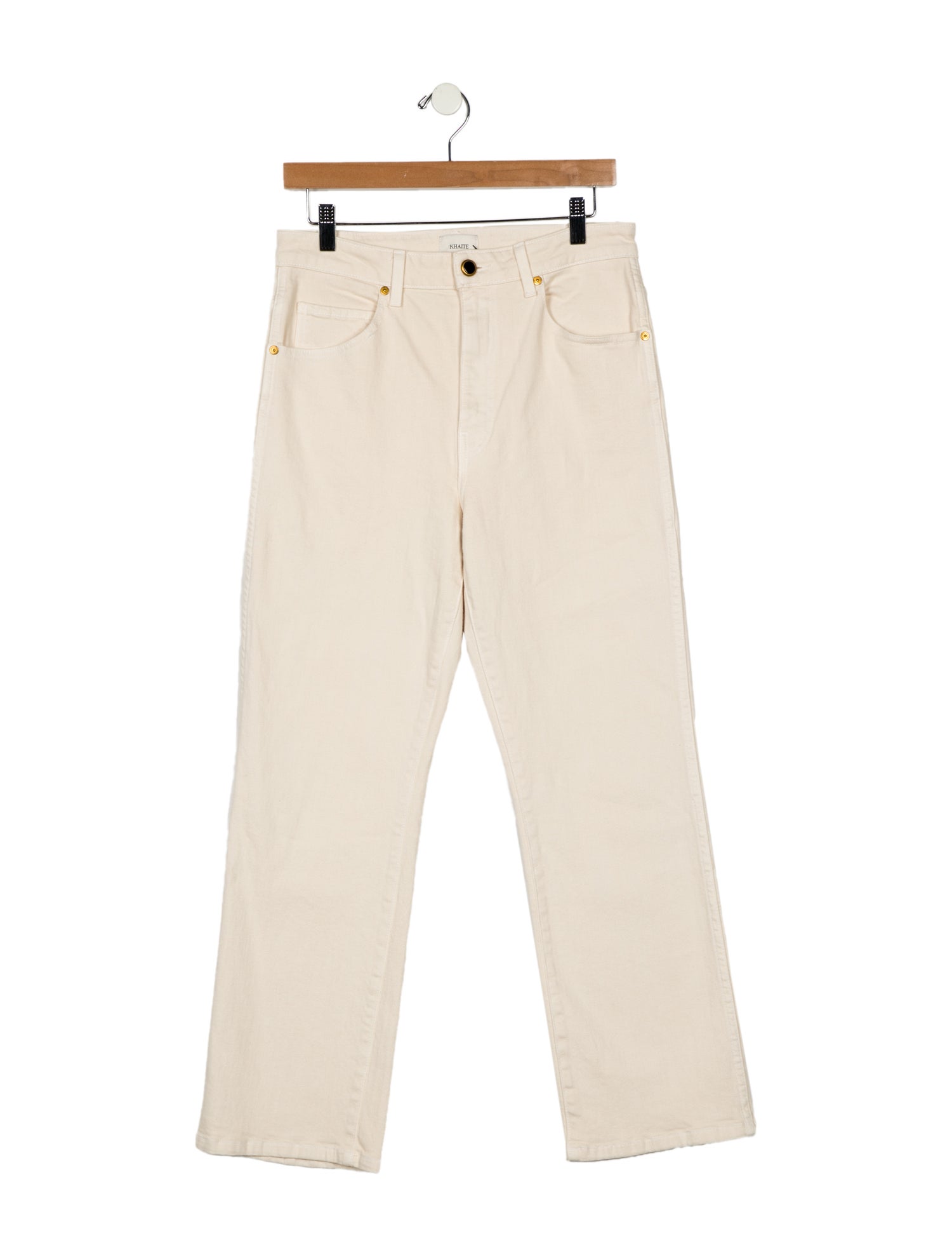 Khaite High-Rise Wide Leg Jeans w/ Tags