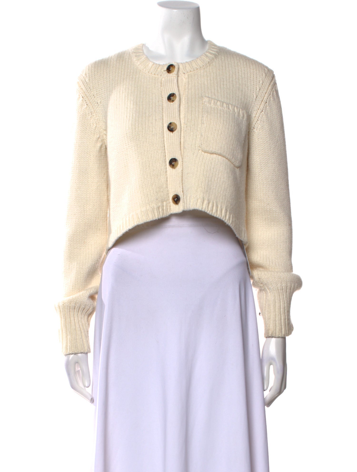 Khaite Cashmere Crew Neck Sweater