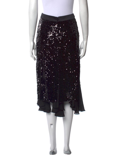 Khaite Sequin Midi Length Skirt