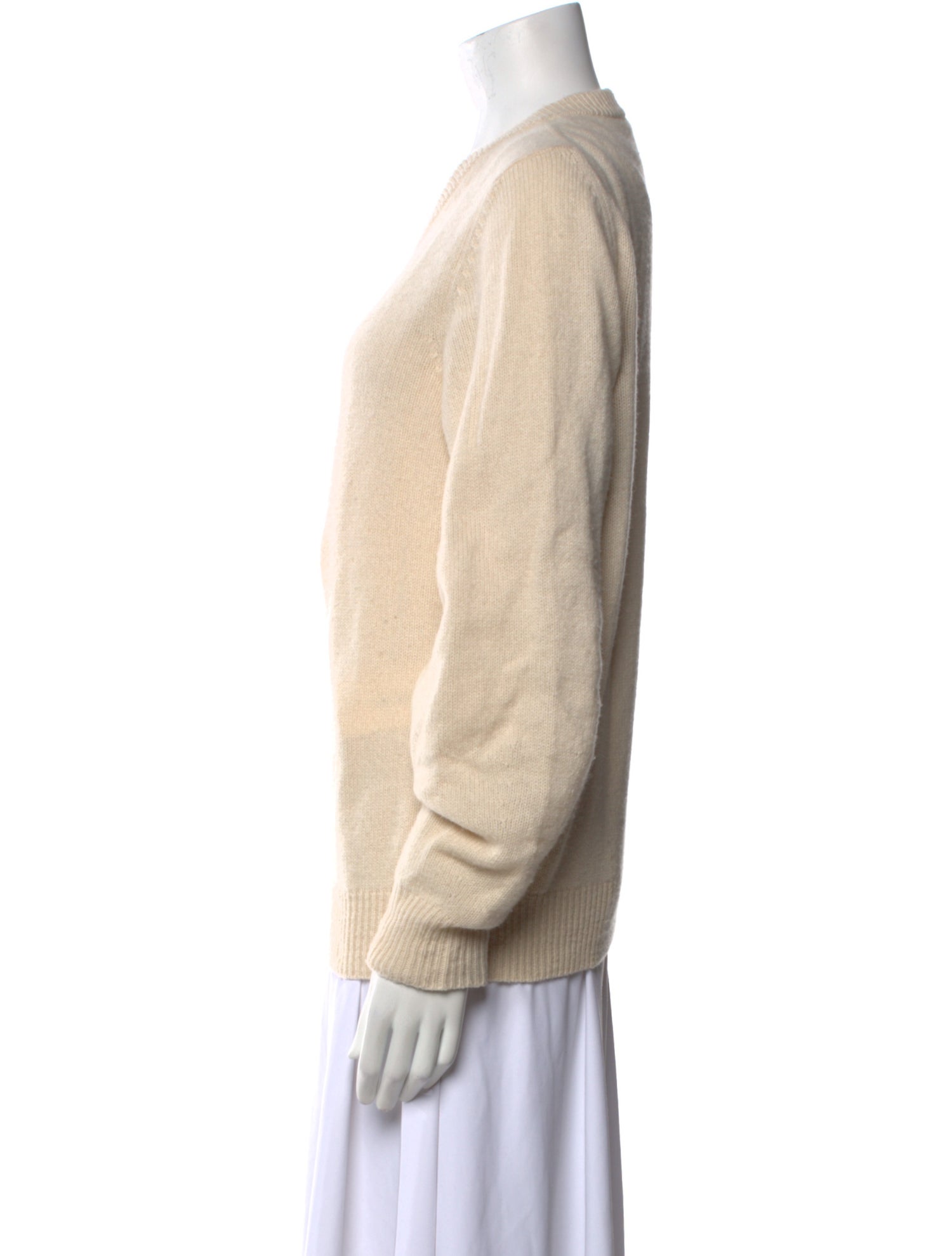 Khaite Cashmere V-Neck Sweater
