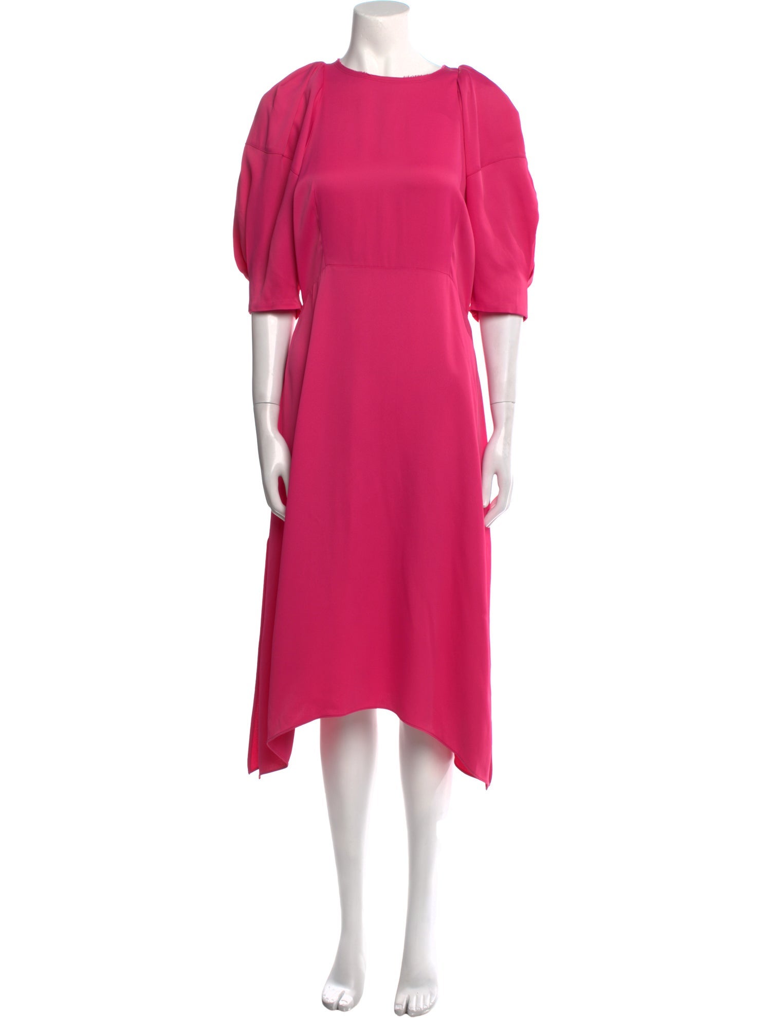 Khaite Crew Neck Long Dress