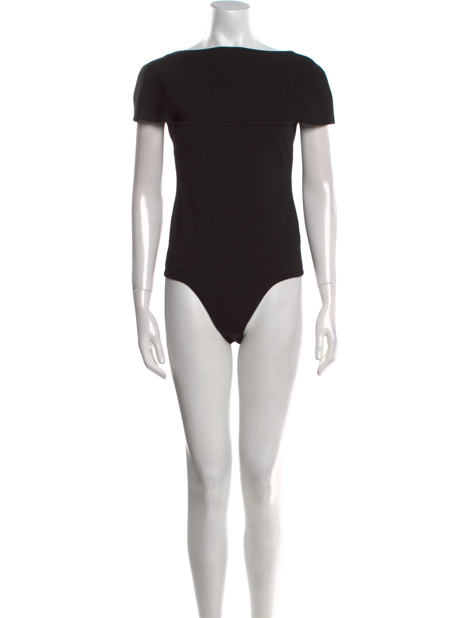 Khaite Off-The-Shoulder Short Sleeve Bodysuit w/ Tags