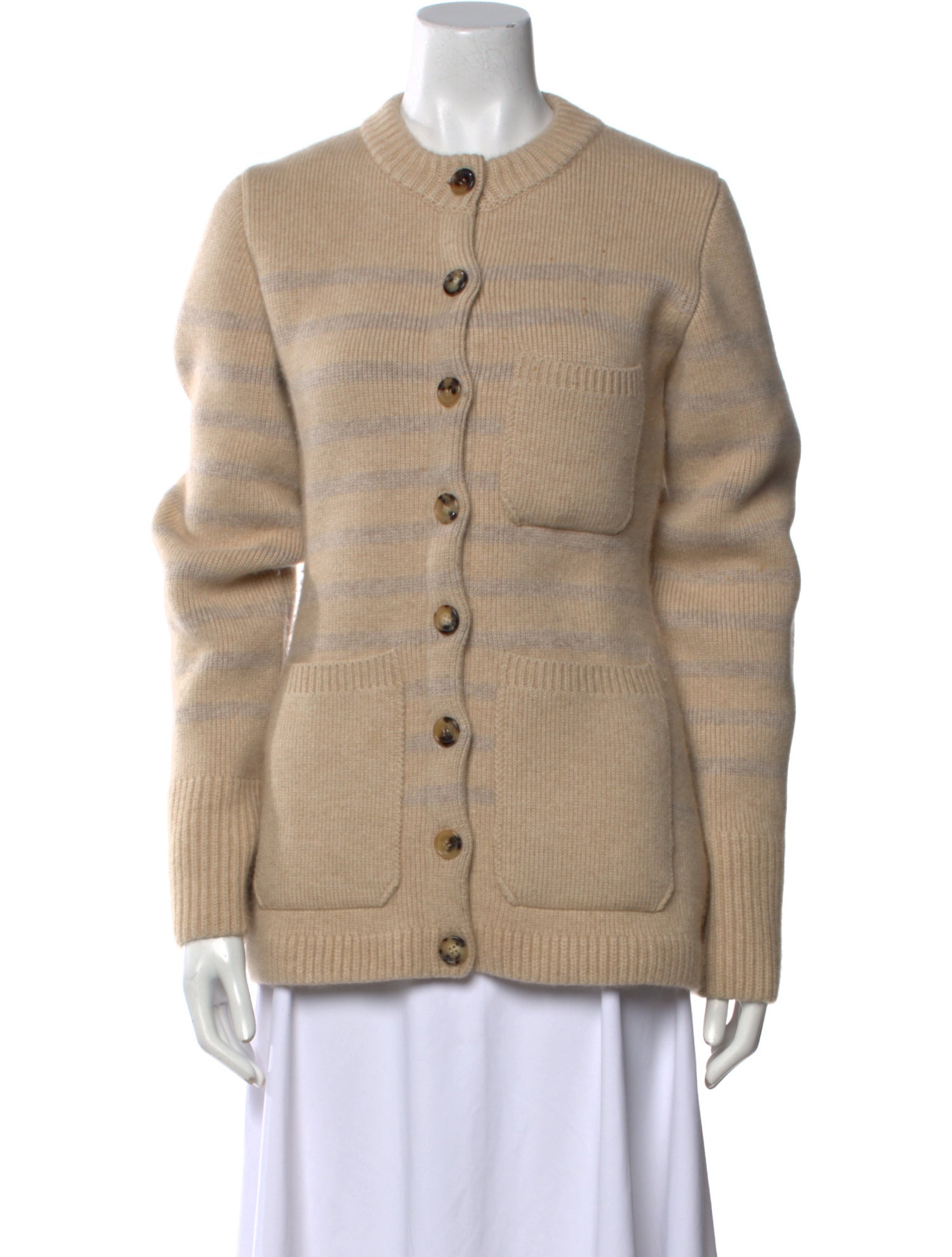 Khaite Cashmere Crew Neck Sweater