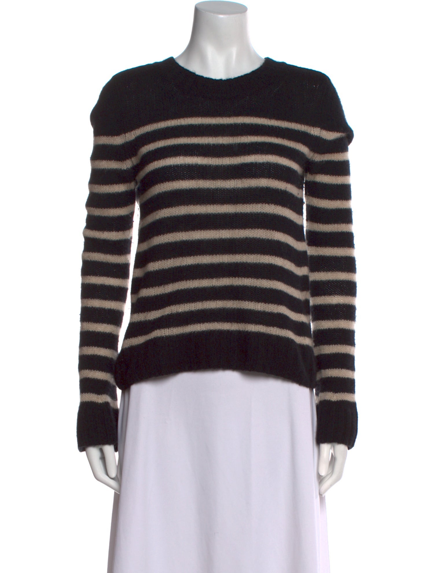 Khaite Cashmere Striped Sweater