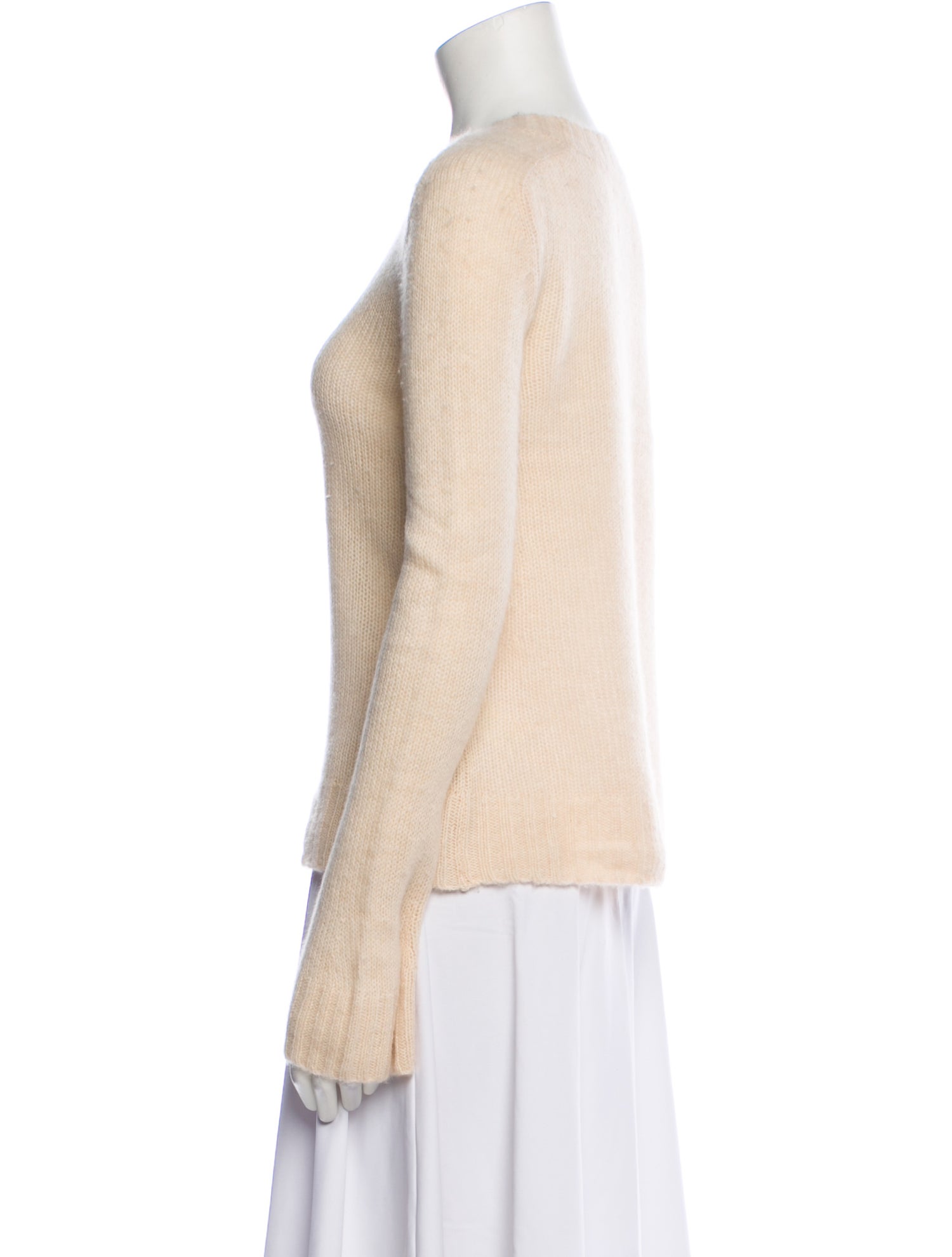 Khaite Cashmere Crew Neck Sweater