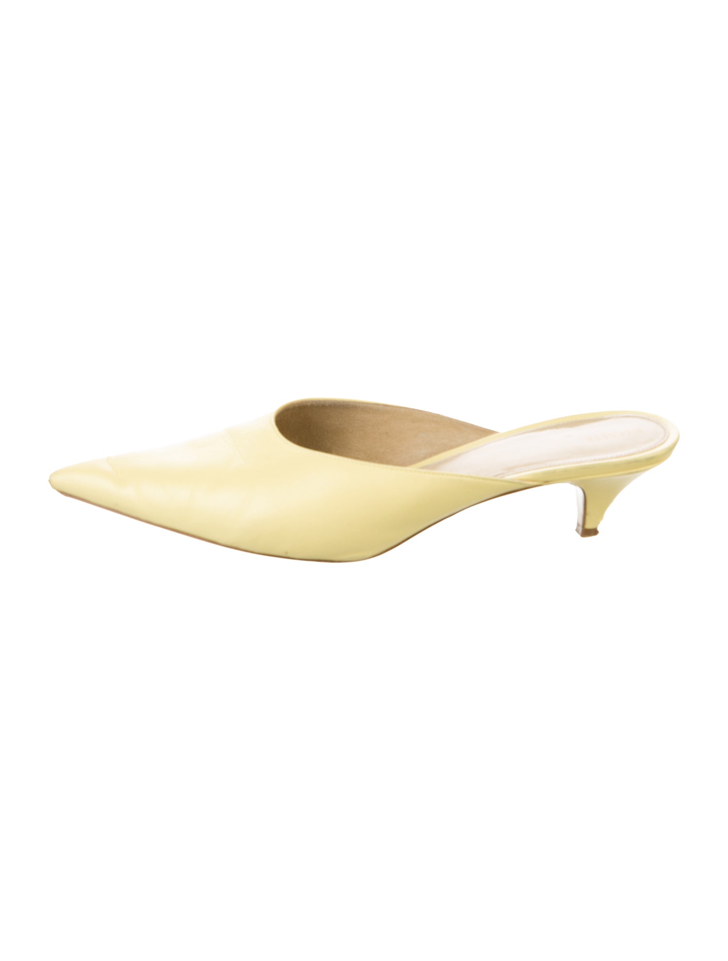 Khaite Leather Mules