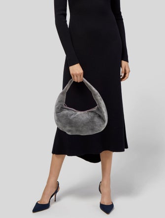 Khaite Suede Hobo