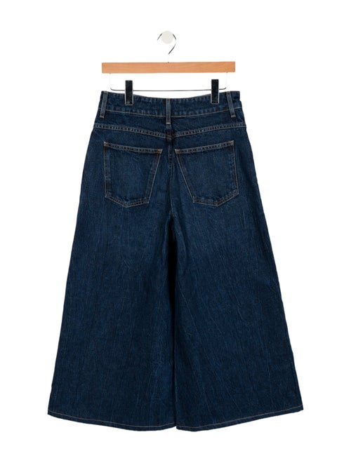 Khaite High-Rise Wide Leg Jeans