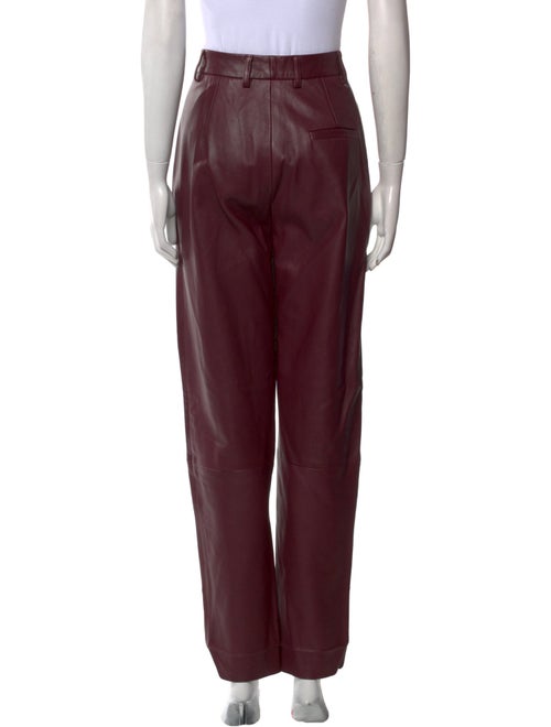 Khaite Leather Skinny Leg Pants