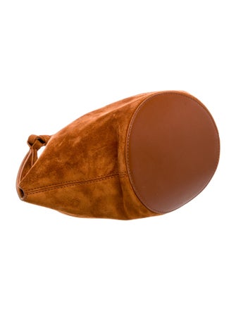 Khaite Suede Top Handle Bag