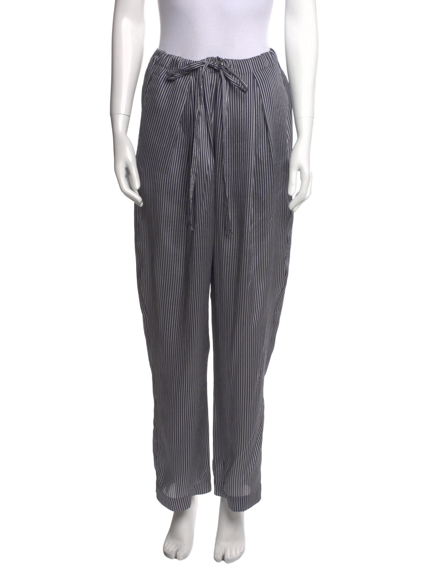 Khaite Striped Wide Leg Pants w/ Tags