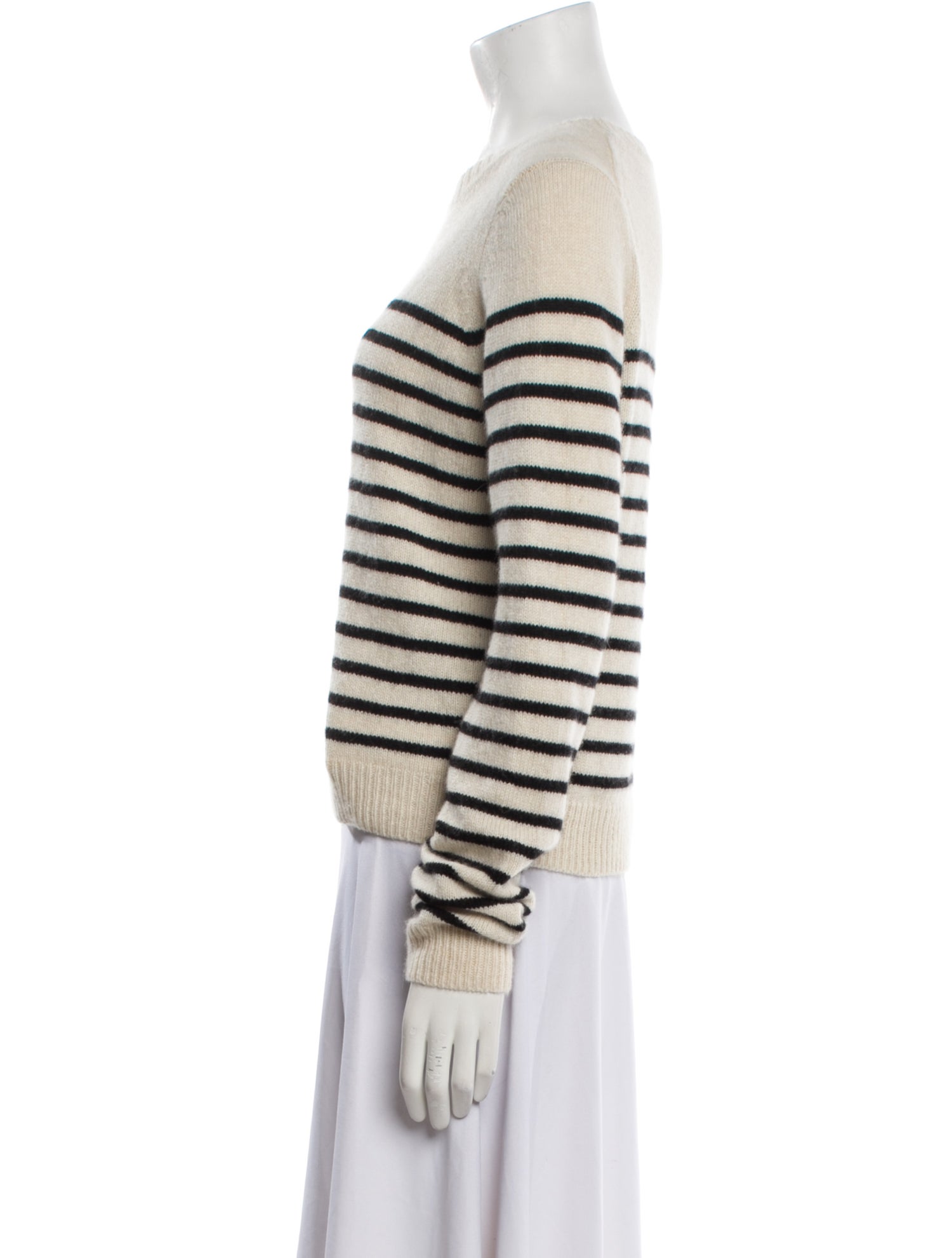 Khaite Cashmere Striped Sweater
